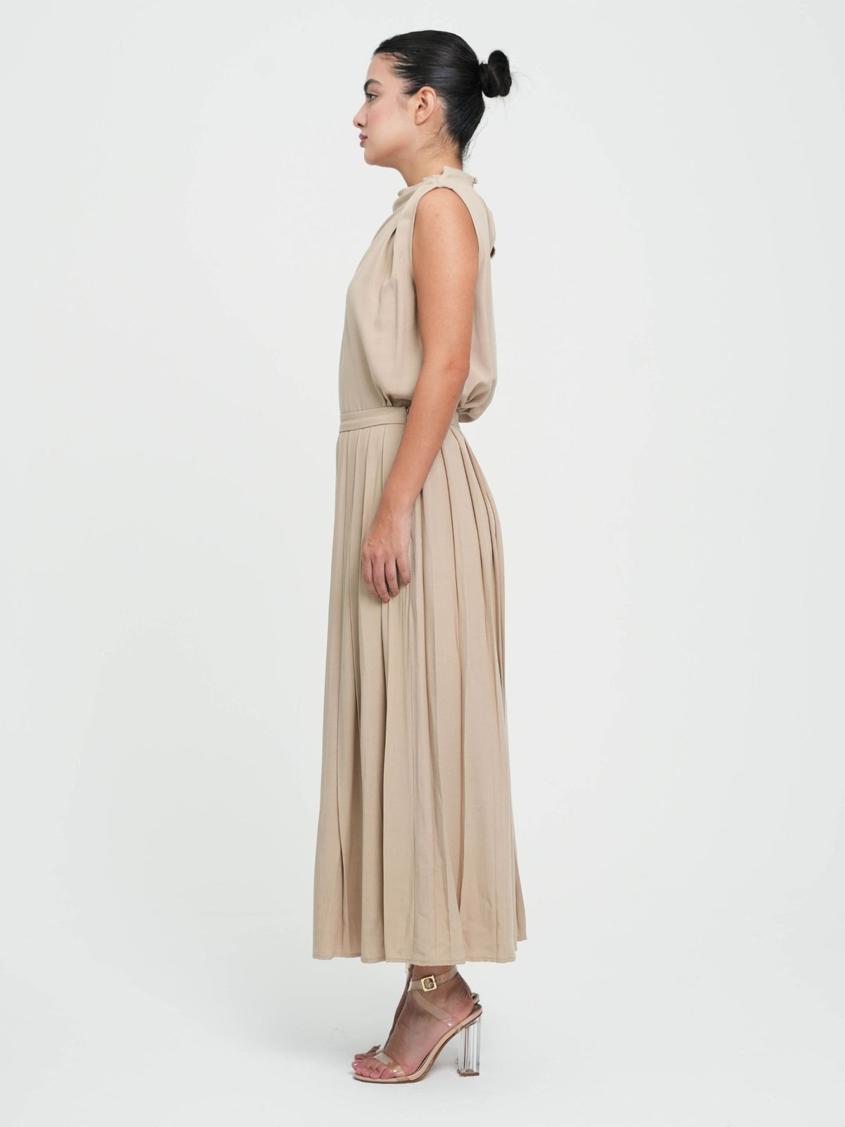 MUZOON PLEATED SKIRT