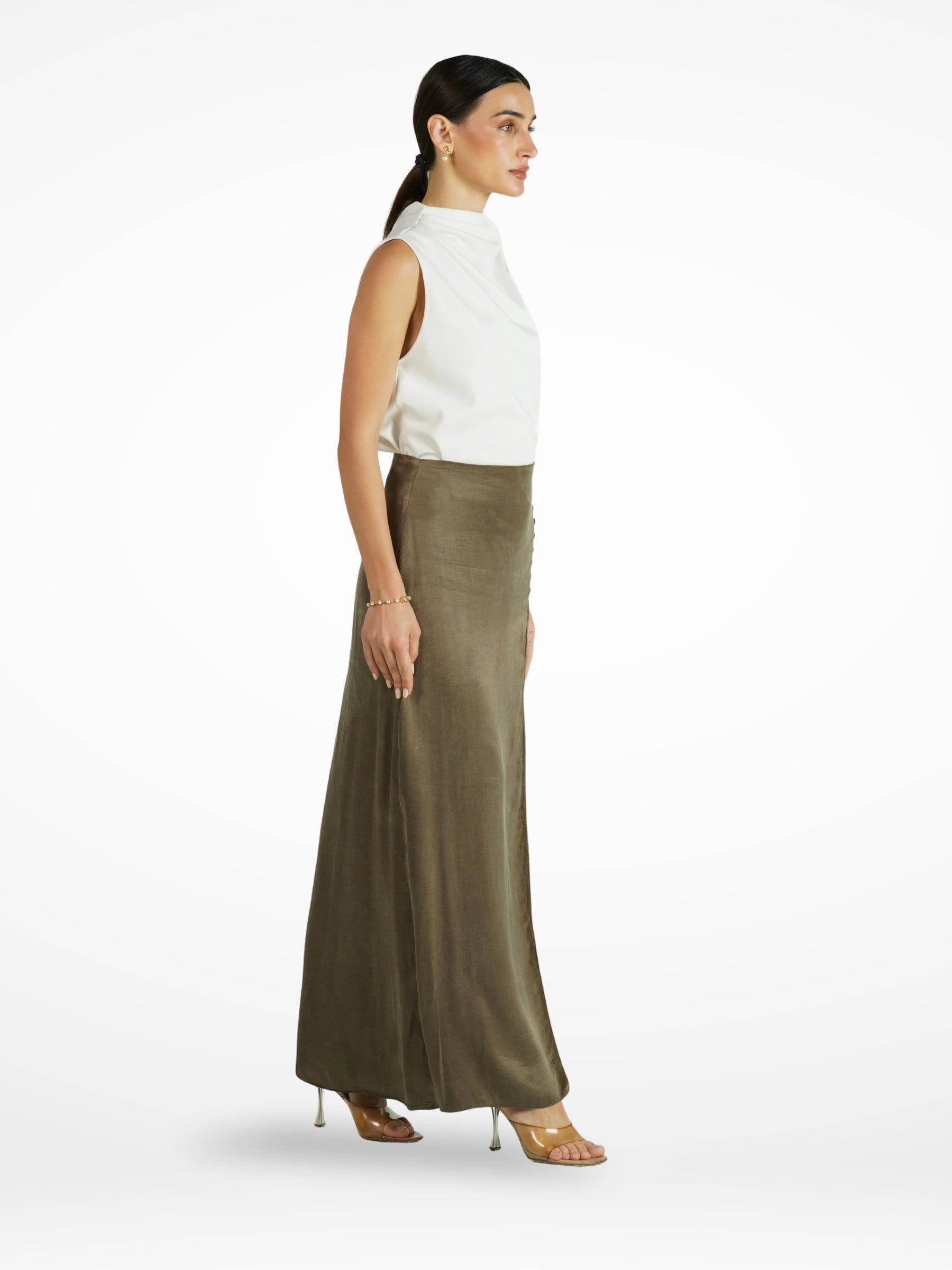 Sara Slit Skirt