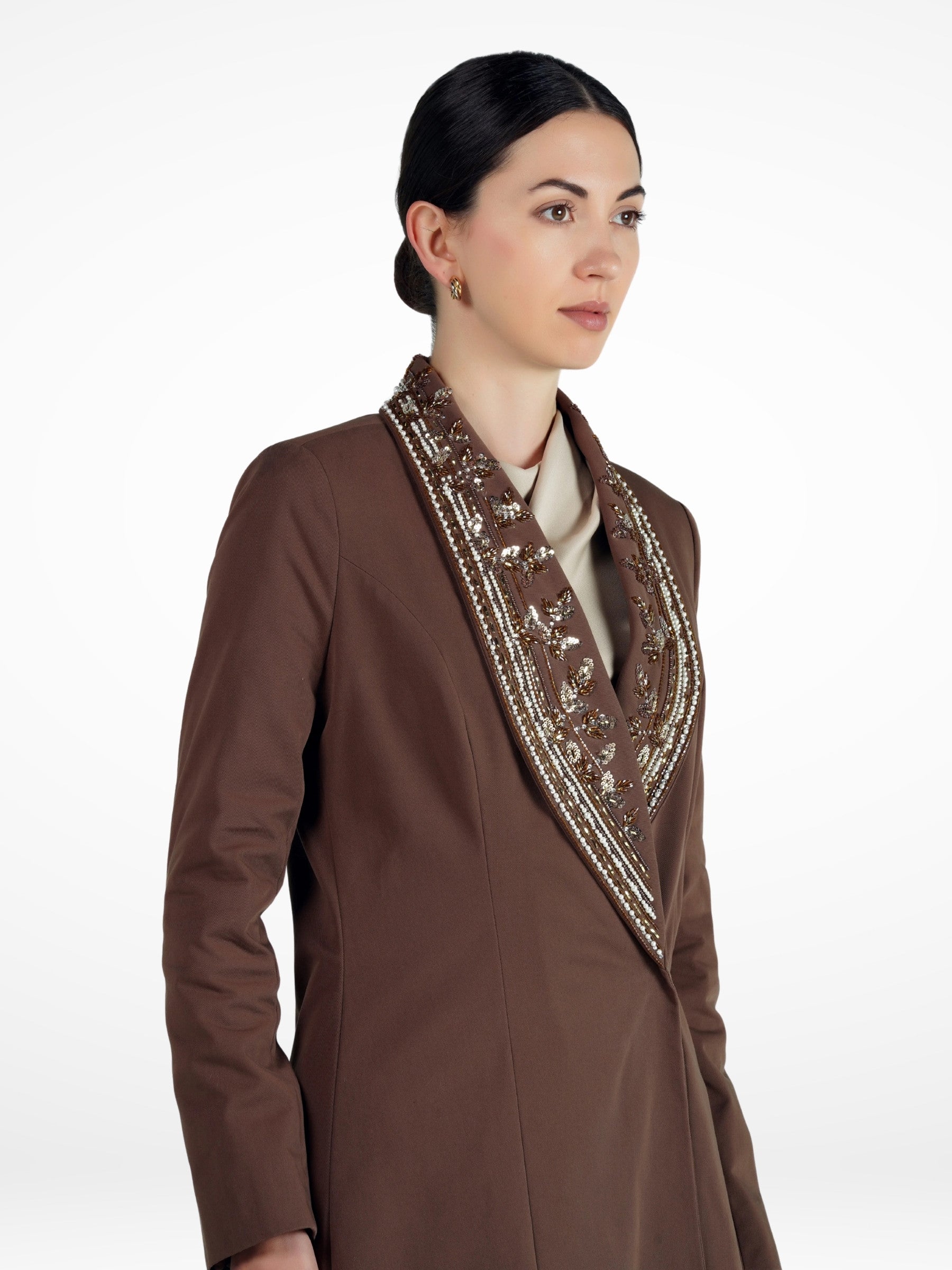 Al Reem Lapel Coat