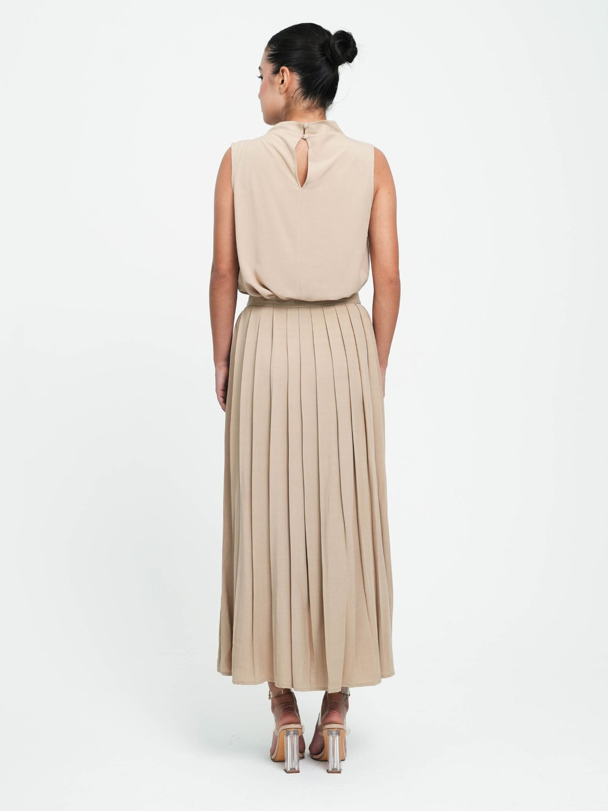 MUZOON PLEATED SKIRT