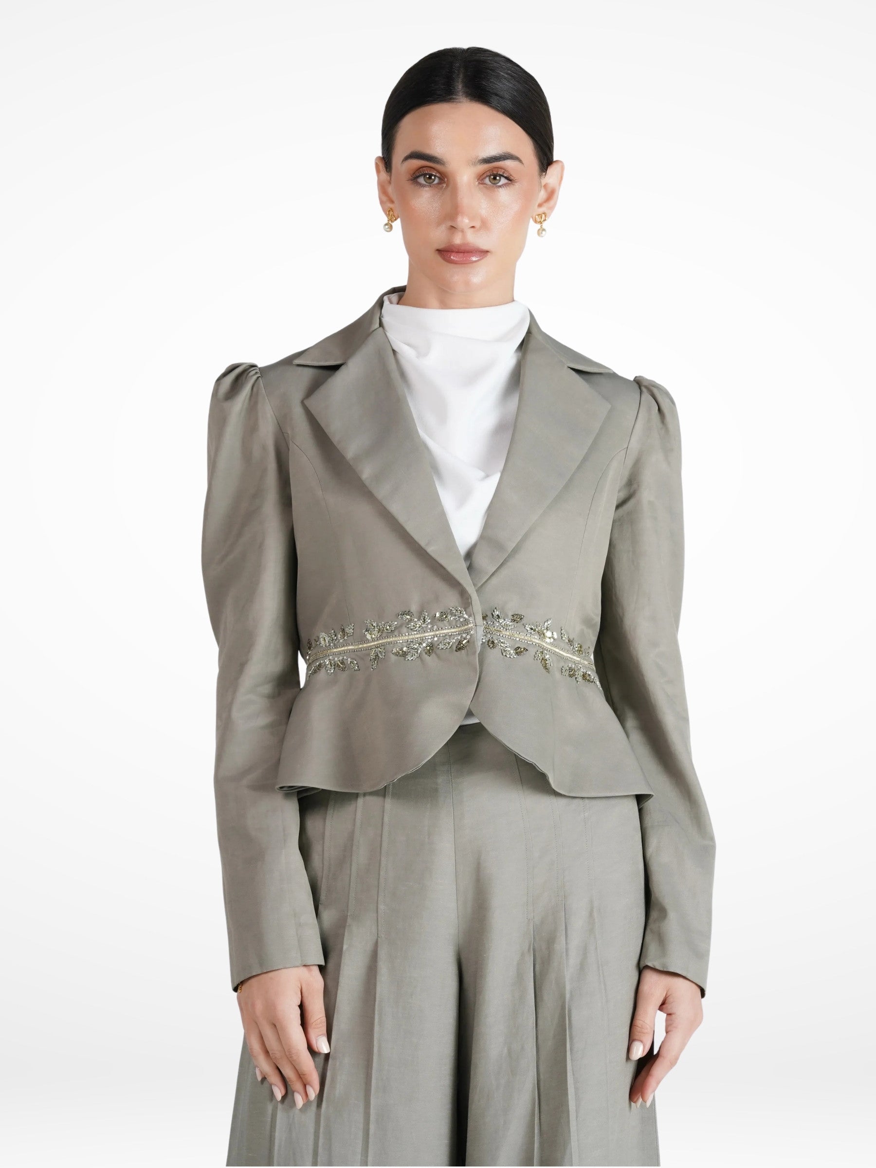 El Yazi Peplum Jacket
