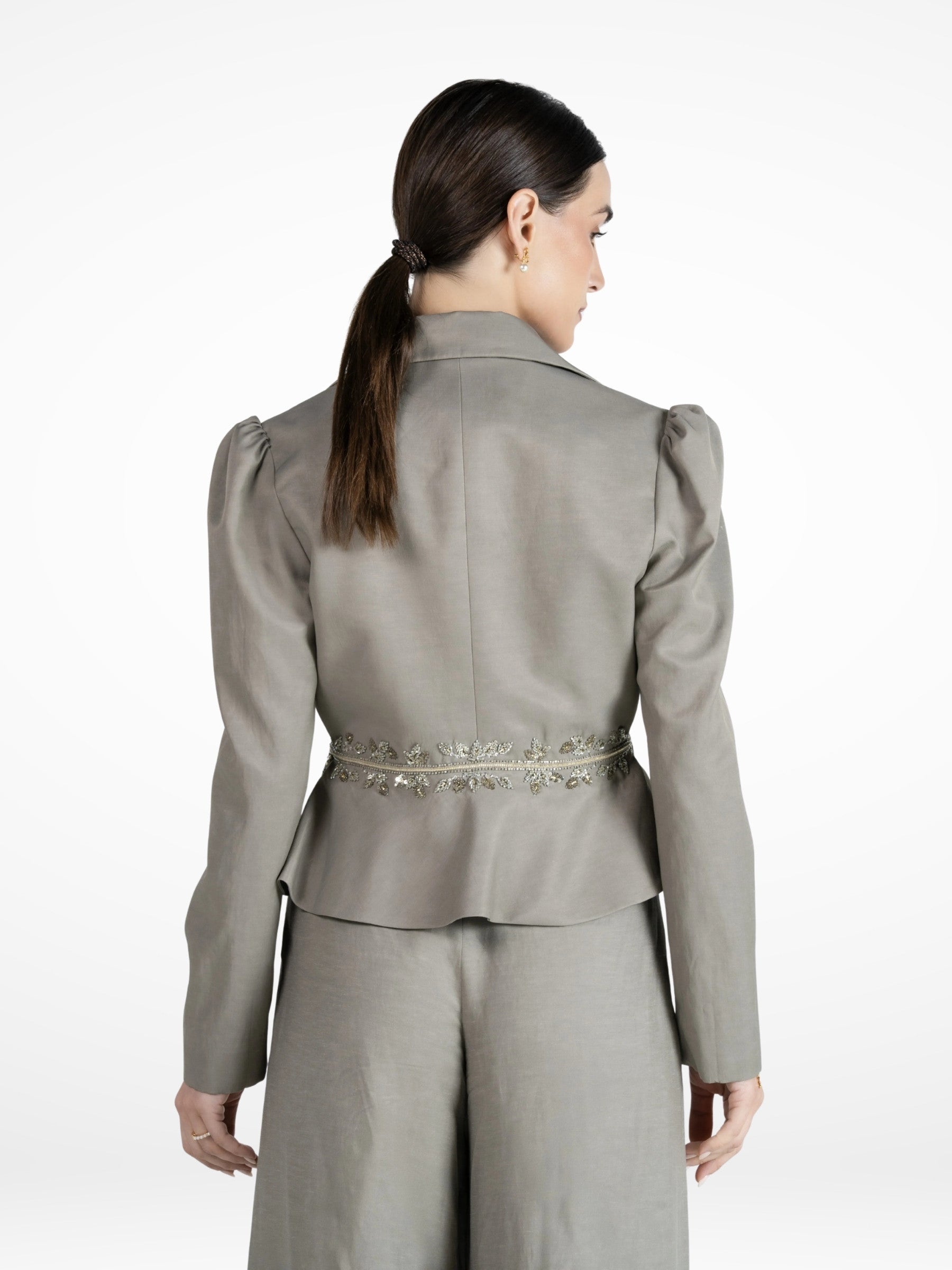 El Yazi Peplum Jacket